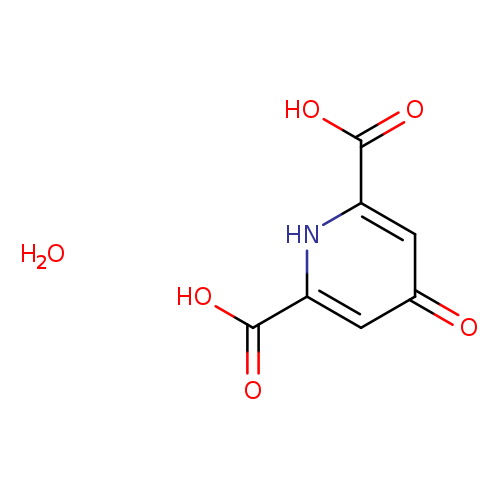 2,6-Pyridinedicarboxylic acid, 1,4-dihydro-4-oxo-, hydrate (1:1)