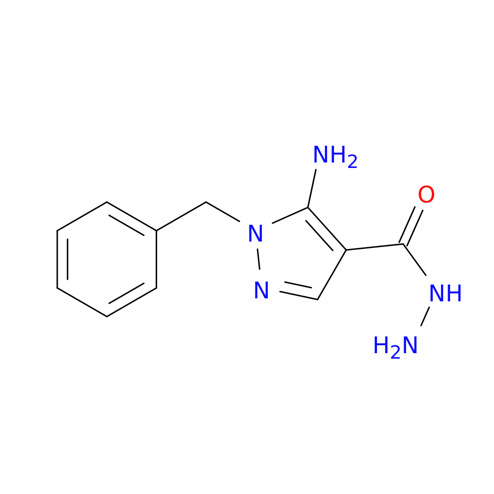 5-amino-1-benzyl-1H-pyrazole-4-carbohydrazide