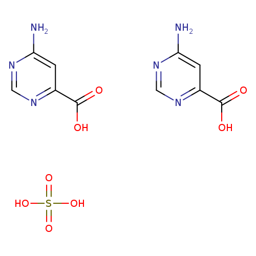 6-AMINOPYRIMIDINE-4-CARBOXYLIC ACID COMPOUND WITH SULFURIC ACID (2:1)