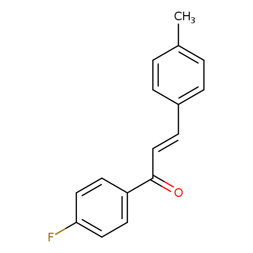 (2E)-1-(4-fluorophenyl)-3-(4-methylphenyl)prop-2-en-1-one