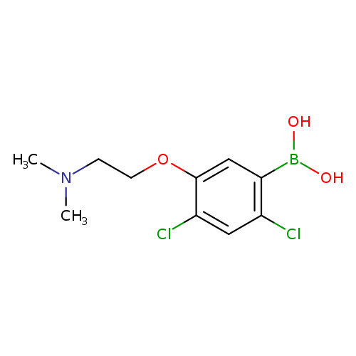 2,4-Dichloro-5-(2-(dimethylamino)ethoxy)phenylboronic acid
