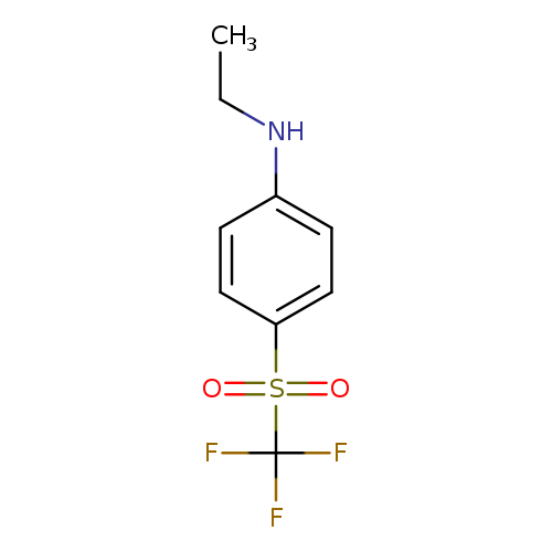 Benzenamine,N-ethyl-4-[(trifluoromethyl)sulfonyl]-