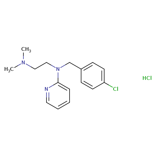 N1-(4-Chlorobenzyl)-N2,N2-Dimethyl-N1-(Pyridin-2-Yl)Ethane-1,2-Diamine Hydrochloride