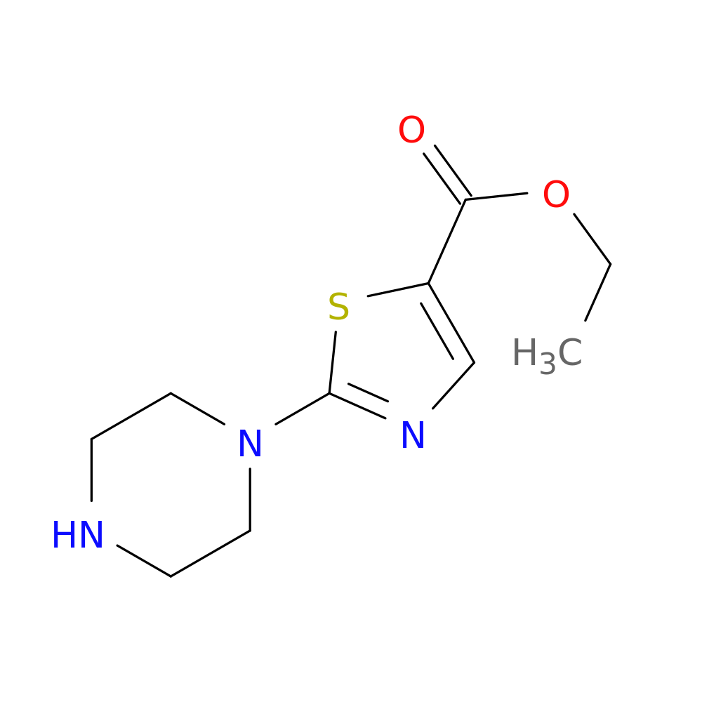 ethyl 2-(piperazin-1-yl)-1,3-thiazole-5-carboxylate