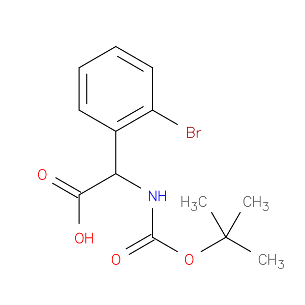 2-(2-Bromophenyl)-2-((tert-butoxycarbonyl)amino)acetic acid