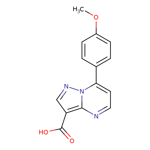 7-(4-Methoxyphenyl)pyrazolo[1,5-a]pyrimidine-3-carboxylic acid