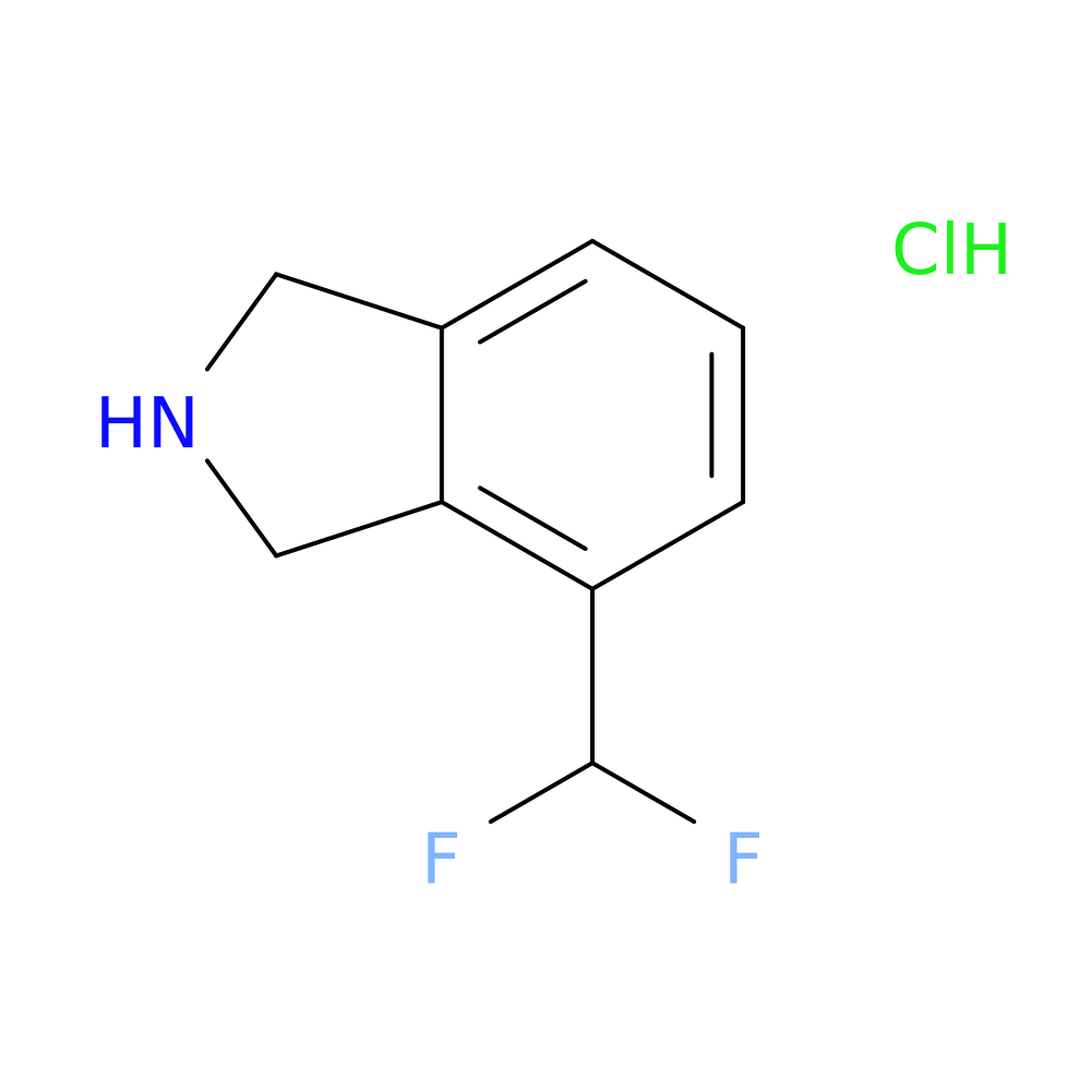 4-(difluoromethyl)-2,3-dihydro-1H-isoindole hydrochloride