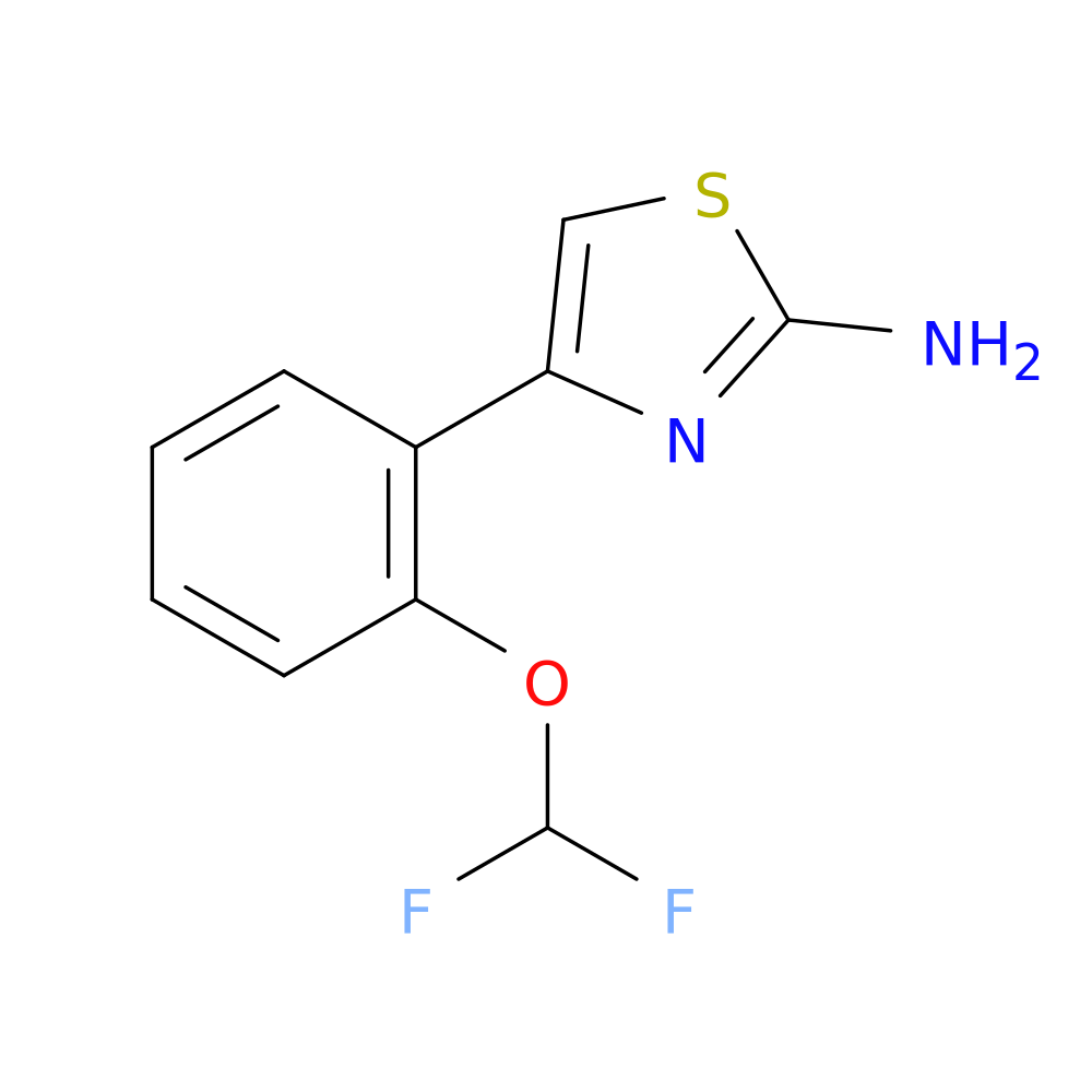 4-(2-(DIFLUOROMETHOXY)PHENYL)THIAZOL-2-AMINE