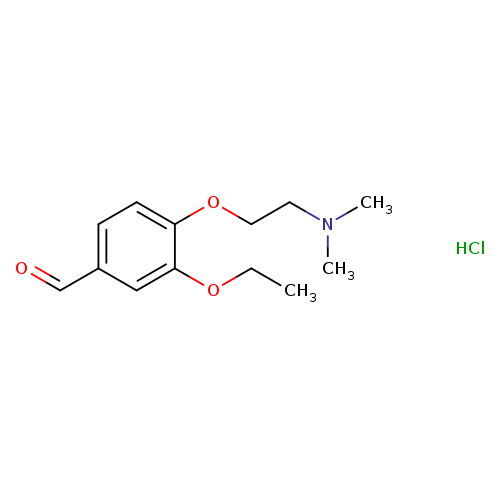 4-[2-(Dimethylamino)ethoxy]-3-ethoxybenzaldehyde hydrochloride