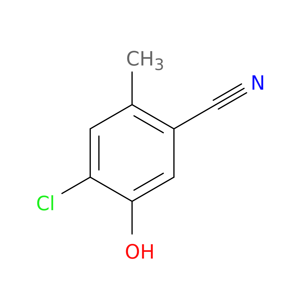 4-Chloro-5-hydroxy-2-methylbenzonitrile