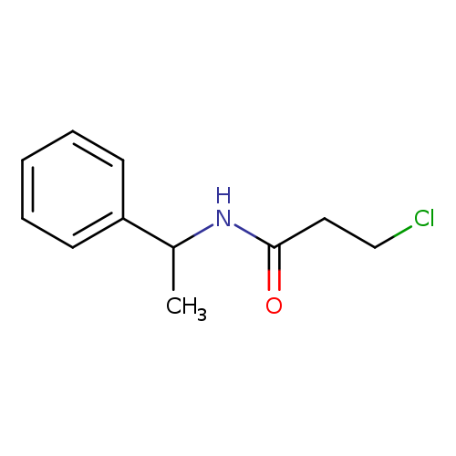 3-Chloro-n-(1-phenylethyl)propanamide