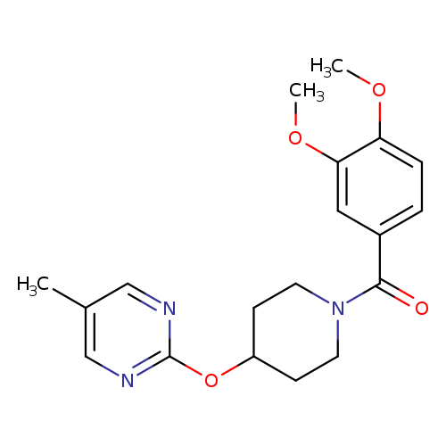 2-{[1-(3,4-dimethoxybenzoyl)piperidin-4-yl]oxy}-5-methylpyrimidine