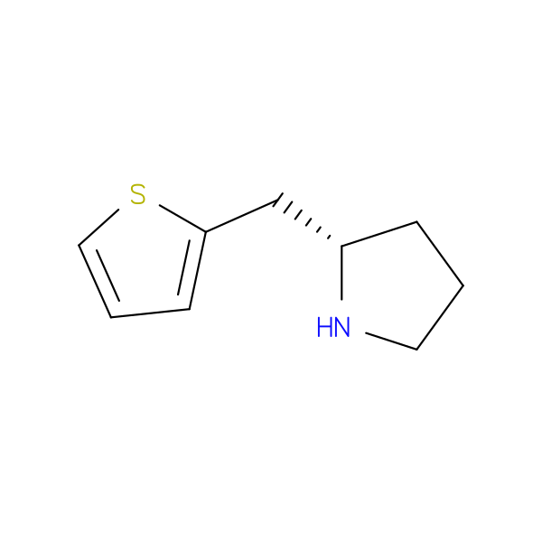 (2S)-2-(thiophen-2-ylmethyl)pyrrolidine