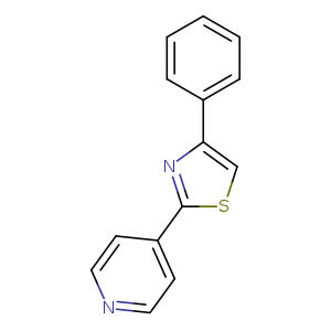 4-Phenyl-2-(4-pyridyl)thiazole
