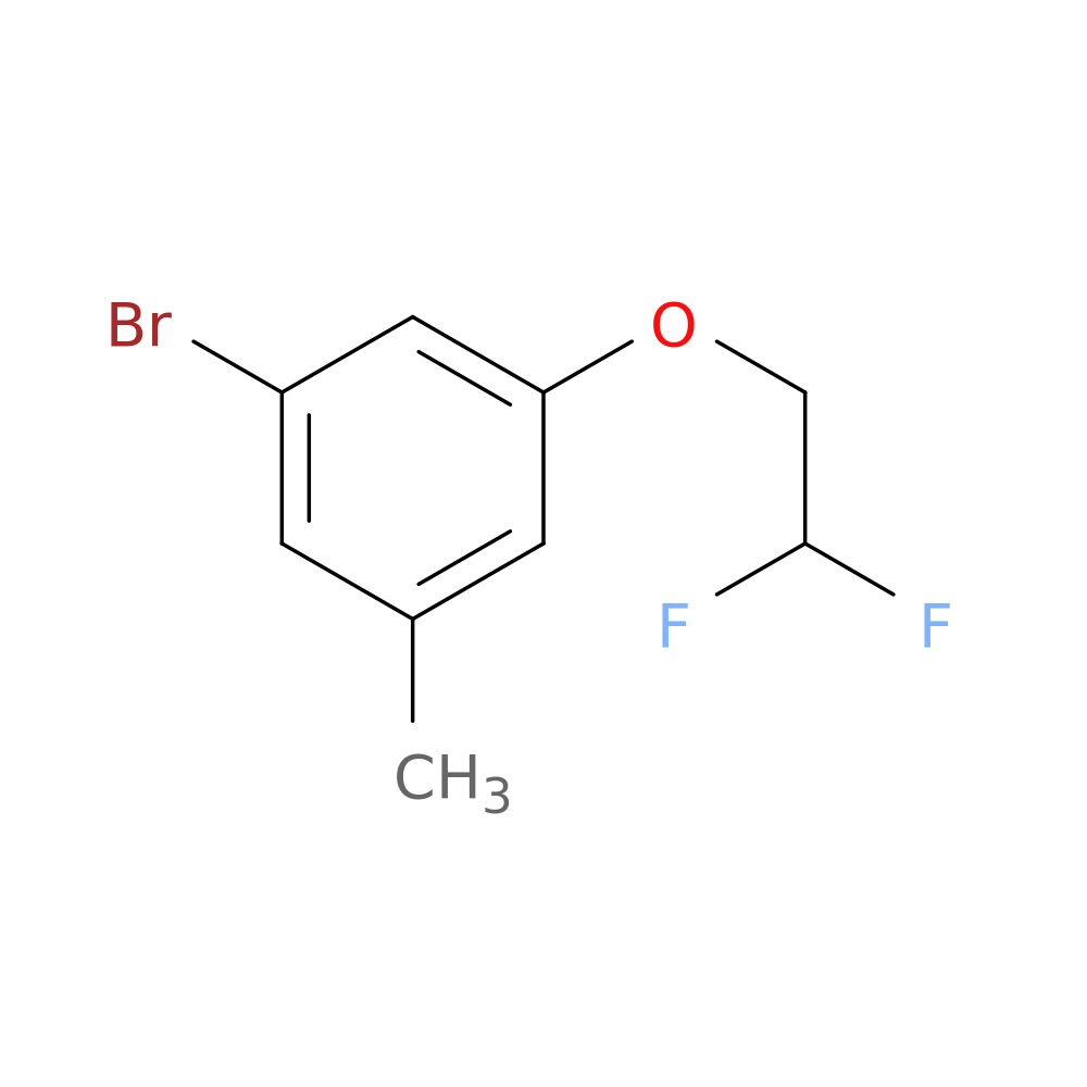 1-Bromo-3-(2,2-difluoroethoxy)-5-methylbenzene