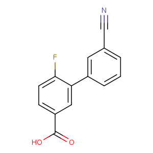 3-(3-Cyanophenyl)-4-fluorobenzoic acid