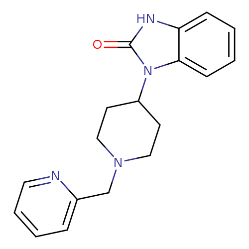 1-{1-[(pyridin-2-yl)methyl]piperidin-4-yl}-2,3-dihydro-1H-1,3-benzodiazol-2-one