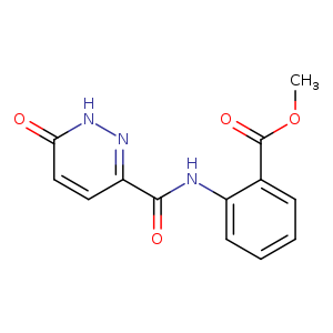 methyl 2-(6-oxo-1,6-dihydropyridazine-3-amido)benzoate