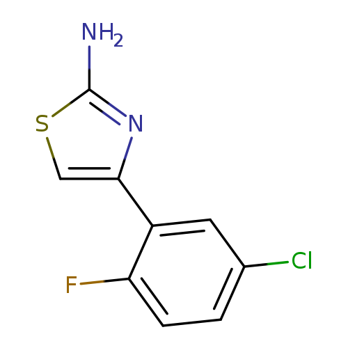 4-(5-Chloro-2-fluorophenyl)-1,3-thiazol-2-amine