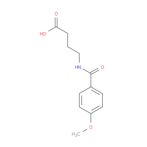 4-[(4-Methoxyphenyl)formamido]butanoic Acid