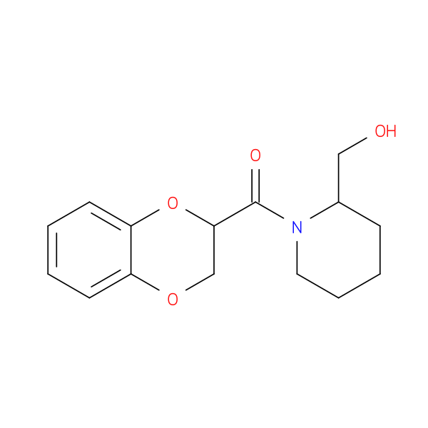 (2,3-Dihydrobenzo[b][1,4]dioxin-2-yl)(2-(hydroxymethyl)piperidin-1-yl)methanone