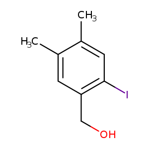 Benzenemethanol, 2-iodo-4,5-dimethyl-
