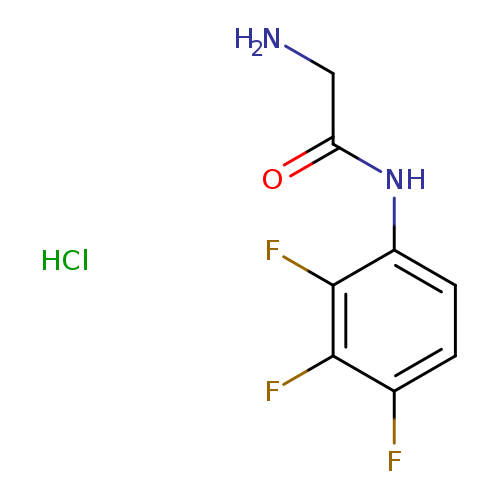 2-AMINO-N-(2,3,4-TRIFLUOROPHENYL)ACETAMIDE HYDROCHLORIDE