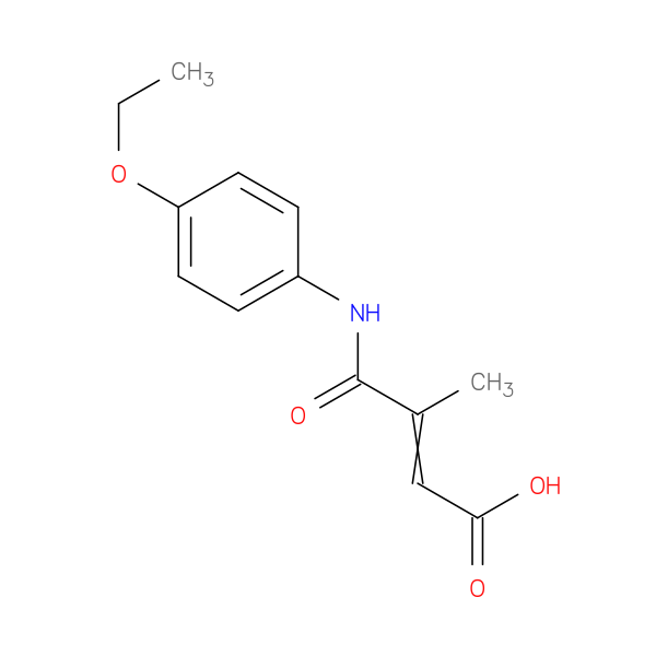 (2Z)-4-((4-ethoxyphenyl)amino)-3-methyl-4-oxobut-2-enoic acid