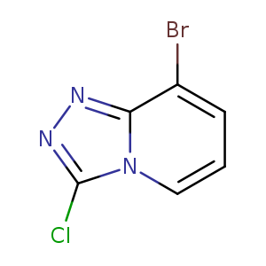 1,2,4-Triazolo[4,3-a]pyridine, 8-bromo-3-chloro-