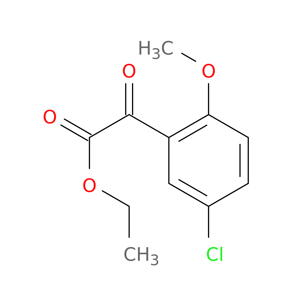 Ethyl 5-chloro-2-methoxybenzoylformate