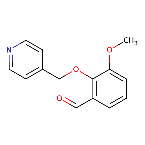 3-methoxy-2-(pyridin-4-ylmethoxy)benzaldehyde