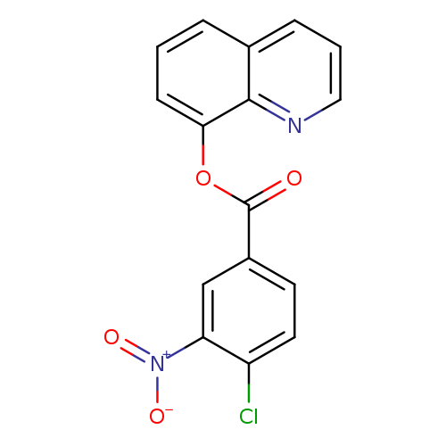 8-quinolinyl 4-chloro-3-nitrobenzoate