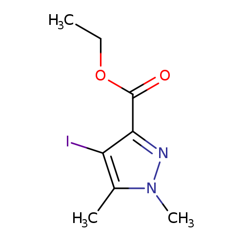Ethyl 4-iodo-1,5-dimethyl-1h-pyrazole-3-carboxylate