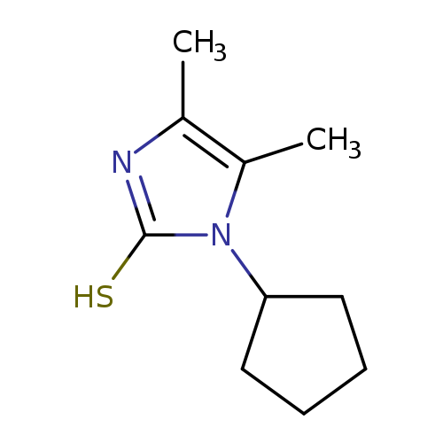 1-cyclopentyl-4,5-dimethyl-1H-imidazole-2-thiol