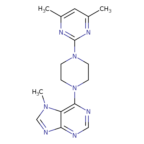 6-[4-(4,6-dimethylpyrimidin-2-yl)piperazin-1-yl]-7-methyl-7H-purine