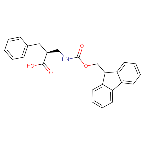 Benzenepropanoic acid, α-[[[(9H-fluoren-9-ylmethoxy)carbonyl]amino]methyl]-, (αS)-