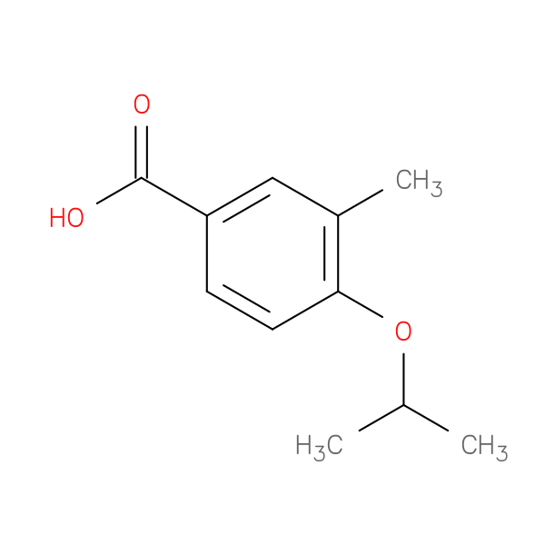 Benzoic acid, 3-methyl-4-(1-methylethoxy)-