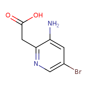 (3-Amino-5-bromopyridin-2-yl)acetic acid