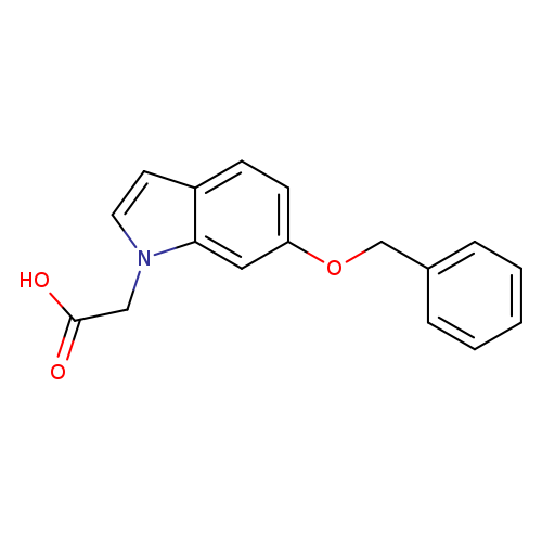 2-(6-(Benzyloxy)-1H-indol-1-yl)acetic acid