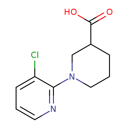 1-(3-chloropyridin-2-yl)piperidine-3-carboxylic acid