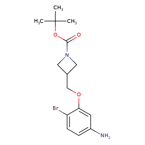 3-(5-Amino-2-bromo-phenoxymethyl)-azetidine-1-carboxylic acid tert-butyl ester