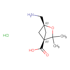 1-(aminomethyl)-3,3-dimethyl-2-oxabicyclo[2.1.1]hexane-4-carboxylic acid hydrochloride