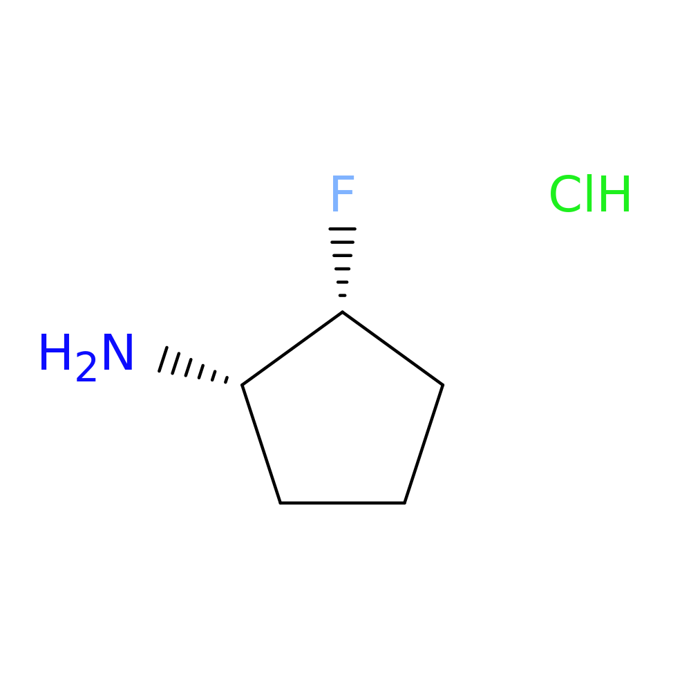 (1S,2R)-2-Fluorocyclopentan-1-amine hydrochloride
