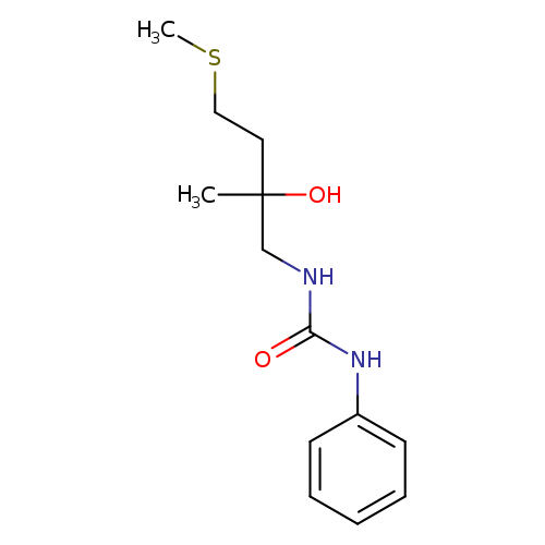 3-[2-hydroxy-2-methyl-4-(methylsulfanyl)butyl]-1-phenylurea