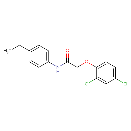 2-(2,4-dichlorophenoxy)-N-(4-ethylphenyl)acetamide