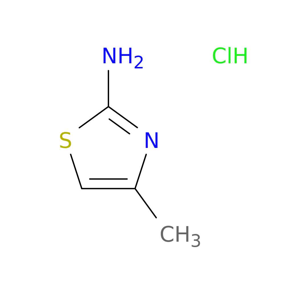 2-Thiazolamine, 4-methyl-, hydrochloride (1:1)
