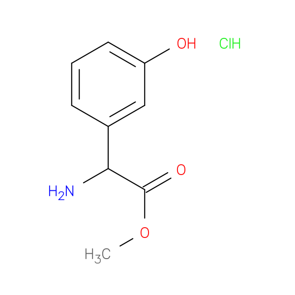 methyl 2-amino-2-(3-hydroxyphenyl)acetate hydrochloride