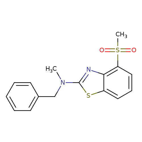 N-benzyl-4-methanesulfonyl-N-methyl-1,3-benzothiazol-2-amine
