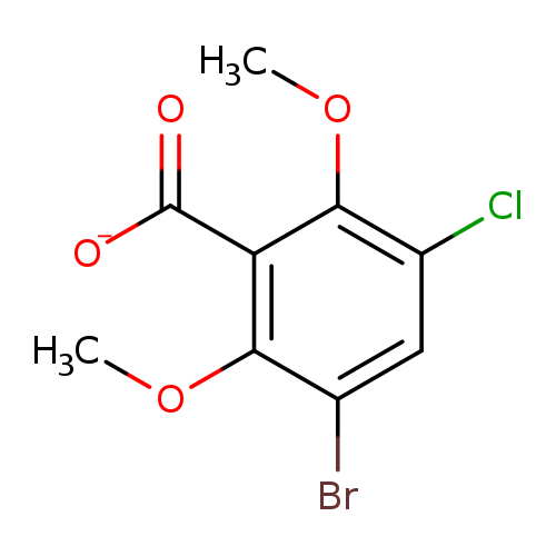 3-Bromo-5-chloro-2,6-dimethoxy-benzoate