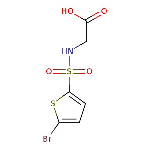 2-(5-Bromothiophene-2-sulfonamido)acetic acid